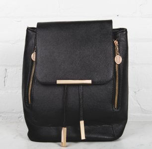 Mochila de moda ouro preto