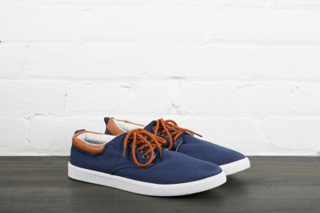 Sapatos de skate azul marinho