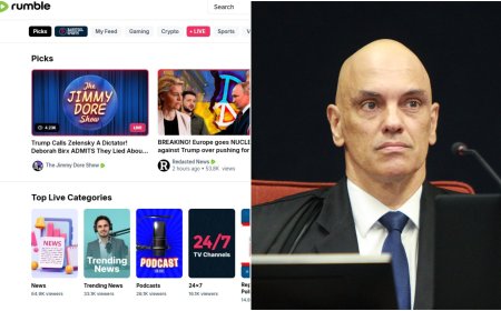 Justiça dos EUA rejeita liminar do Rumble contra Moraes