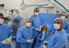 Santa Casa de Passos celebra 100ª cirurgia robótica ortopédica