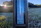 FOTOS: Frio intenso provoca geada no Sul de Minas; estações locais registram mínimas abaixo de 1°C