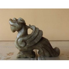 Escultura chinesa em forma de dragão