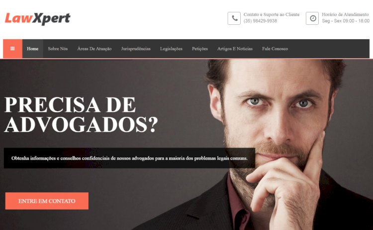 J-Advogados LawExpert - Site Pronto para Advogados