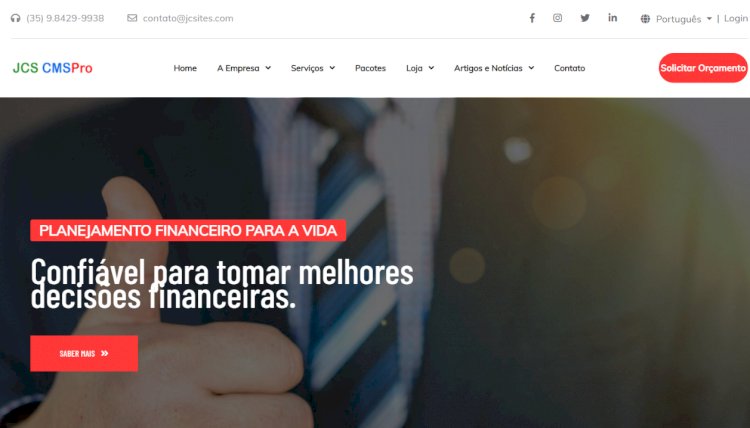 JCS CMSPro - Site Pronto para Empresas e Negócios