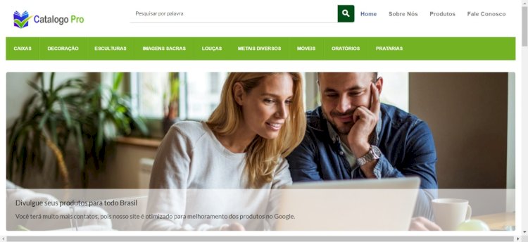 Catálogo Pro - Site Pronto para Catálogo de Produtos