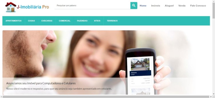 J-Imobiliária Pro - Site Pronto para Imobiliárias e Corretores